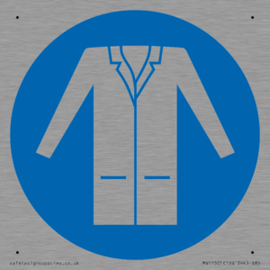 Custom Mandatory: Wear a lab coat